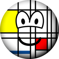 Mondriaan emoticon