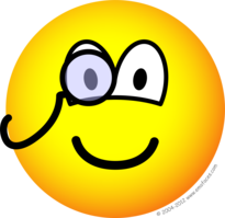 Monocle emoticon