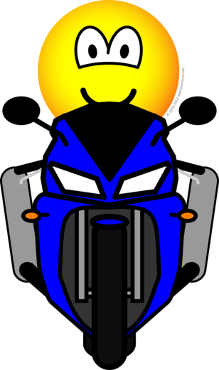 Motorcycle emoticon