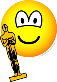 Oscar winning emoticon
