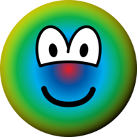 Psychedelic emoticon