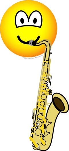 Saxophone emoticon