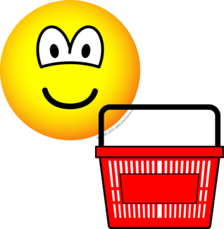 Shopping emoticon