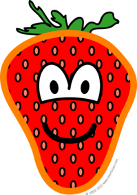 Strawberry emoticon