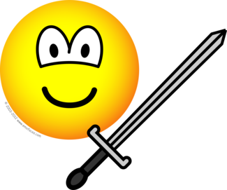 Sword fighter emoticon