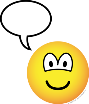 Talking emoticon