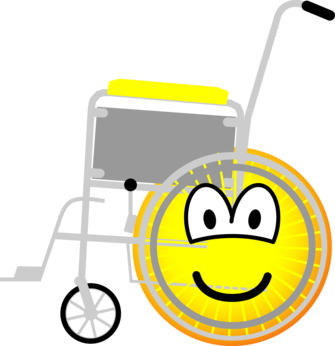 Wheelchair emoticon