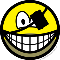 Bearded pirate smile