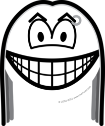 Gothic smile