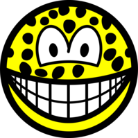 Leopard smile