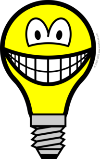 Lightbulb smile