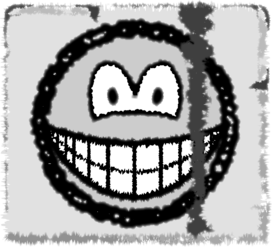 Photocopied smile