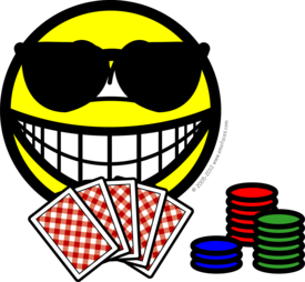Poker smile