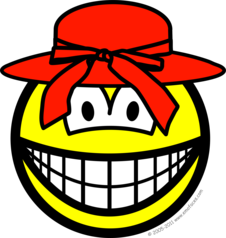 Red hat smile