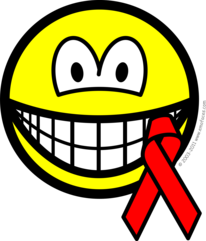 Aids awareness smile