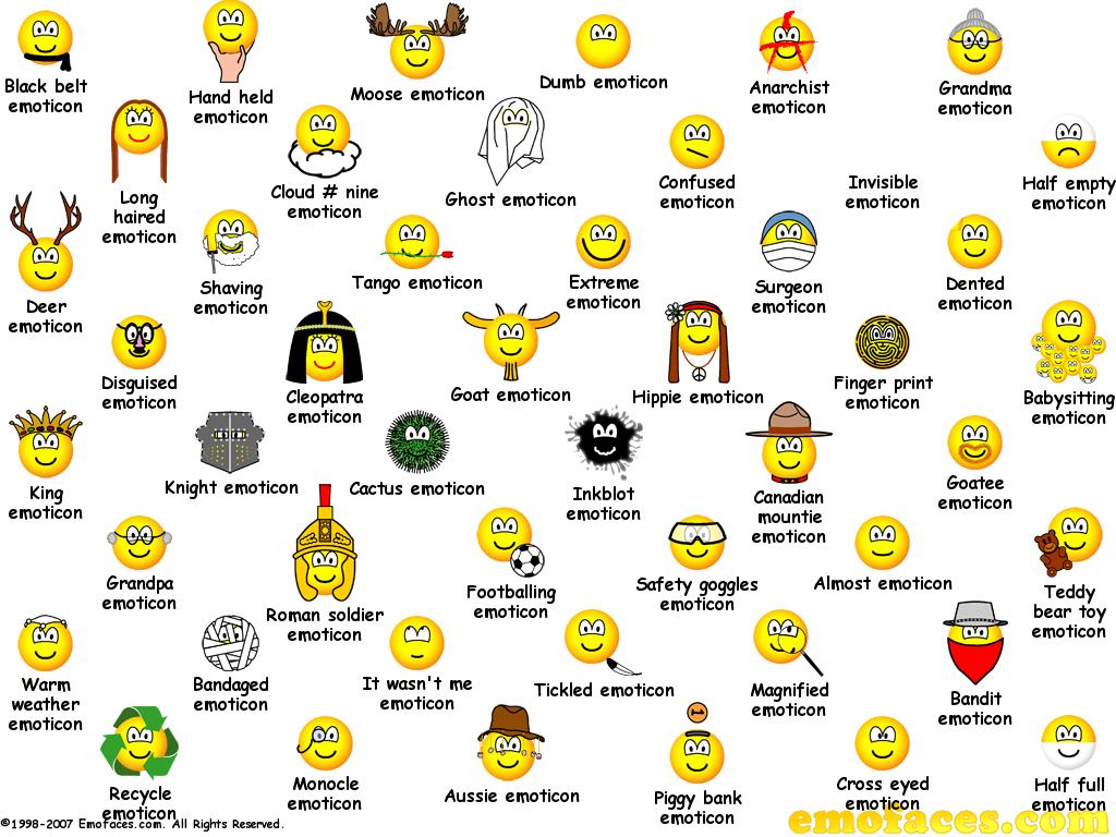 emoticons