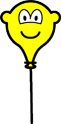 Balloon buddy icon On a string 