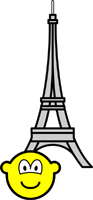 Eiffel tower buddy icon  