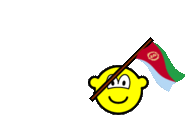 Eritrea flag waving buddy icon animated