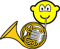 French horn buddy icon  