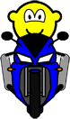 Motorcycle buddy icon  