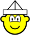 Paper hat buddy icon  