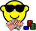 Poker buddy icon sunglasses 