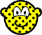 Polka dotted buddy icon  