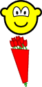 Red roses buddy icon  