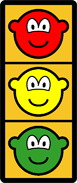 Traffic light buddy icon  