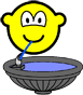Water fountain buddy icon drinking 
