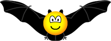 Bat emoticon  