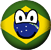 Brazil emoticon flag 