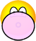 Bubble gum emoticon  