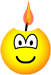 Candle emoticon  