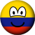 Colombia emoticon flag 