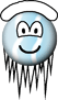 Cool emoticon With snow 