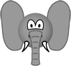 Elephant emoticon  