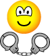Handcuffed emoticon  