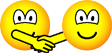Hands shaking emoticons  