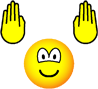 Handsup emoticon  