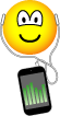 iPod listening emoticon Touch 
