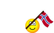 Jan Mayen flag waving emoticon animated