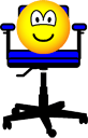 Office chair emoticon  