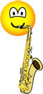 Saxophone emoticon  