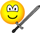 Sword fighter emoticon  