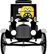 T-ford emoticon driving 