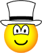 White hat emoticon Six Thinking Hats - Neutral and Objective 