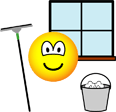 Window cleaner emoticon  
