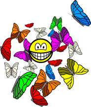 Butterflies smile  